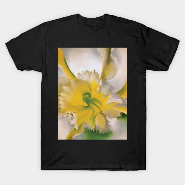 Georgia O'Keeffe - An Orchid T-Shirt by QualityArtFirst